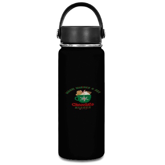 Warm Wishes & Hot Chocolate Kisses Greetings Vacuum Flask