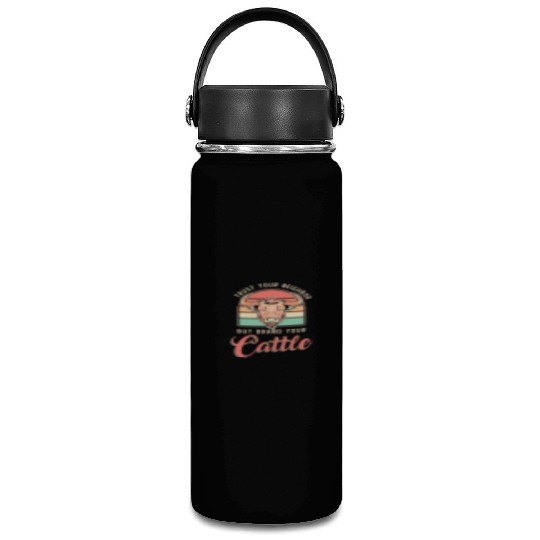 Cattle Farming Trust Your Neighbor Farm Animals Vacuum Flask