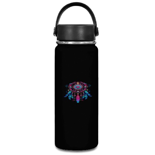 Neon Dreamcatcher Fantasy | Plastic Poppy™ Vacuum Flask