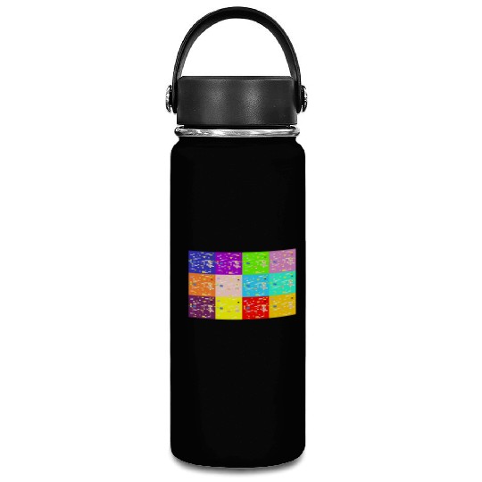 Universe Colors Sky Galaxy Colorful Pattern Design Vacuum Flask
