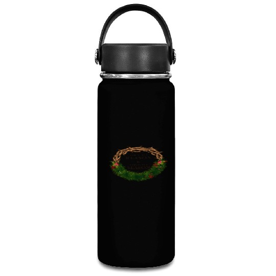 Jesus is King and is the Reason for the Season Vacuum Flask