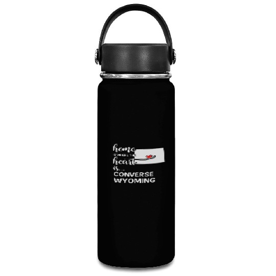Converse County Wyoming Is Where My Heart IsGift Vacuum Flask