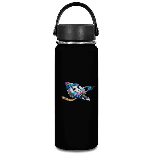 Easter Egg Hockey - Unique Gift for Players Vacuum Flask