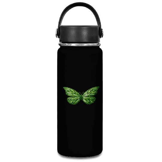 Verdant Leafwing Monarch Butterfly Vacuum Flask