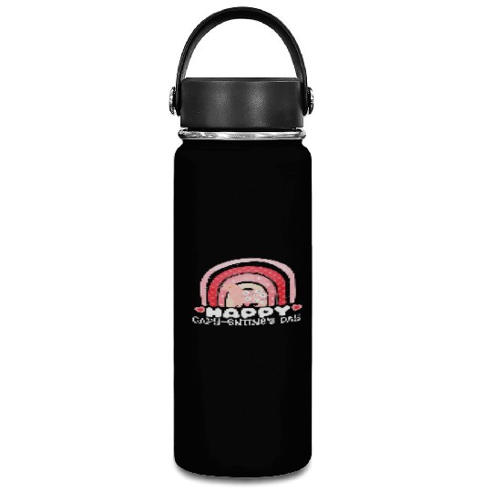 Comfort Colors Capybara Valentines Day Cute Funny Vacuum Flask