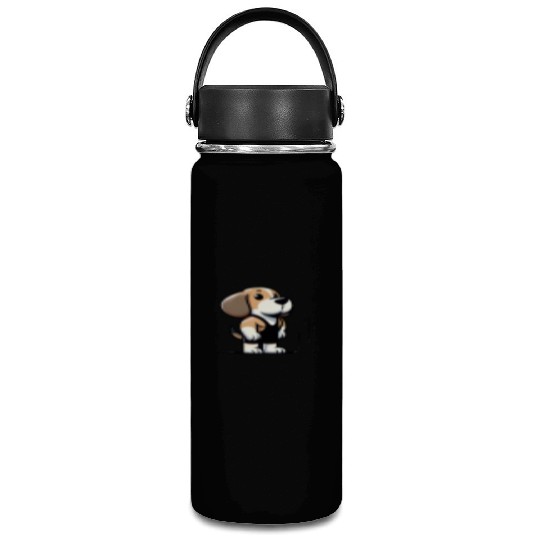 Beagle Buff: Hitting the Gym in Style Vacuum Flask