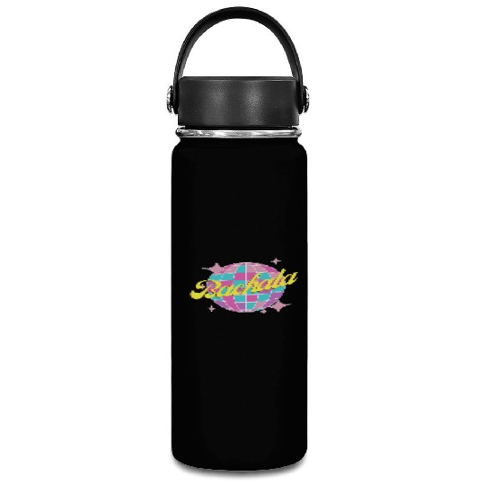 Bachata dance neon color disco ball Vacuum Flask