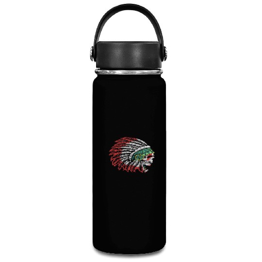 Indigenous Native American Skull Skull Head Vacuum Flask