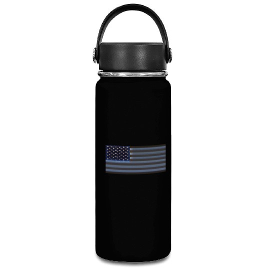 USA Flag with Space Stars & Stripes design Vacuum Flask
