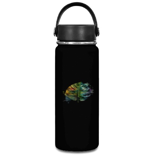 Watercolor Tropical Leaves Clipart, Tropical Leaf Vacuum Flask