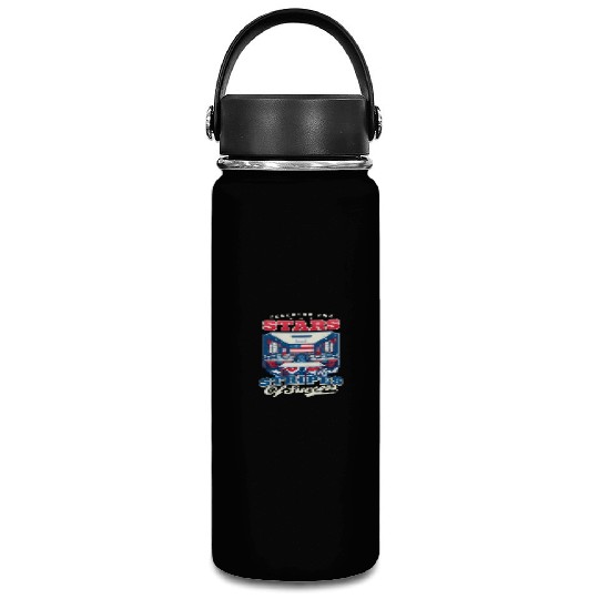 Patriotic Teacher Teaching Stars Stripes Success Vacuum Flask