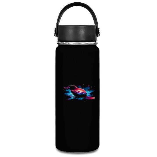 Cool Platypus Galaxy Space Art Vacuum Flask