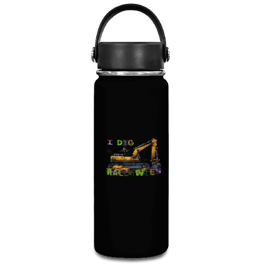 Construction Halloween Toddler I Dig Halloween Exc Vacuum Flask