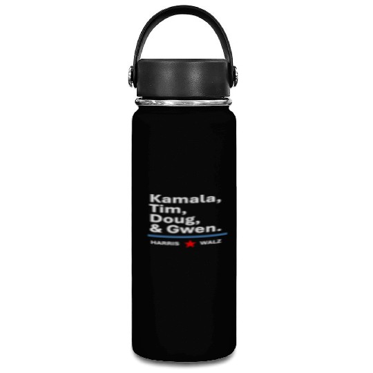 Harris & Walz | Kamala, Tim, Doug & Gwen Vacuum Flask