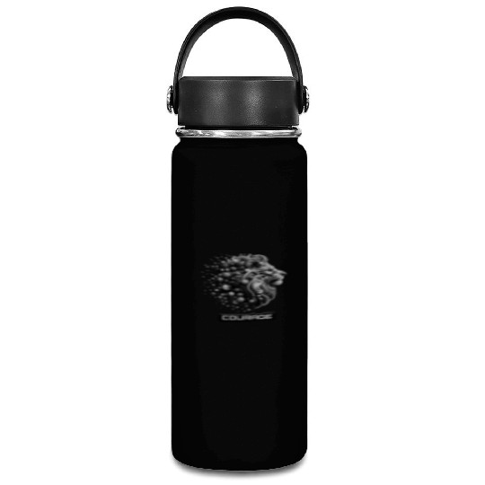 Courageous King: Lion Head Vacuum Flask