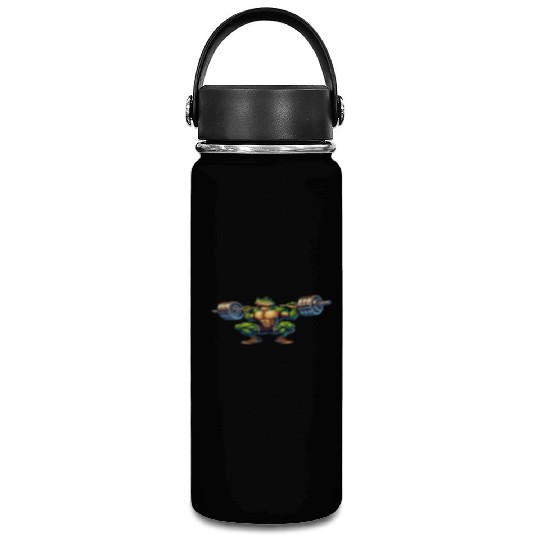 Frog Toad Fitness Barbell Gym Workout Training Vacuum Flask
