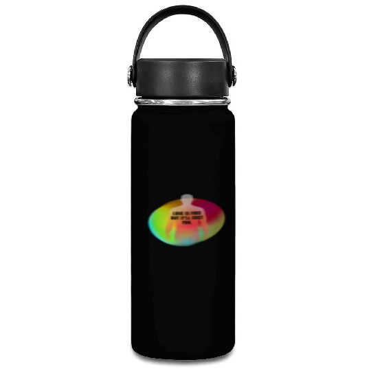 Black Neon Green Red Spiritual Chakra Vacuum Flask