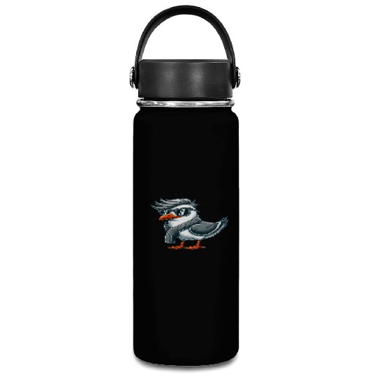 Cool seagull sunglasses summer North Sea Baltic Vacuum Flask