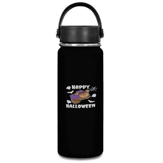 Deer Happy Halloween Witch Kids Witches Costume Vacuum Flask