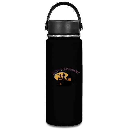 Whispers of the Haunted House Design Vacuum Flask