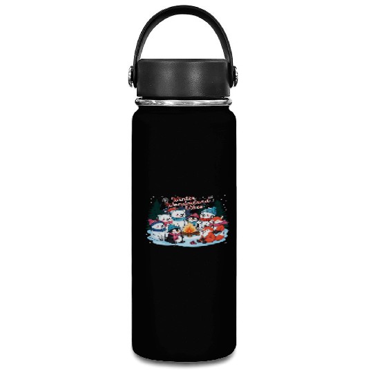 Winter Wonderland Snowflake Vacuum Flask