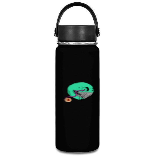 Cringe Zombie Pac Man Vacuum Flask