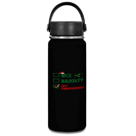 Left Unsupervised Christmas Checklist Vacuum Flask