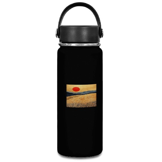 Sunset Serenity: Susuki Fields in Twilight Vacuum Flask