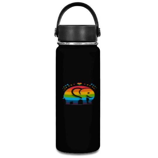 Rainbow Elephant Vacuum Flask