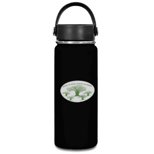 Green Tree Environmentalism Advocacy Vacuum Flask