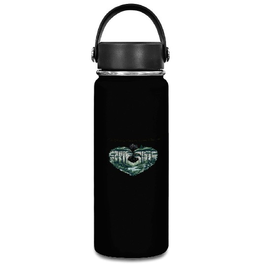 Evergreen Nature Lover Art Vacuum Flask