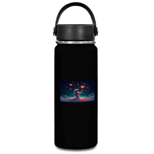 Astronauts are full of love Vacuum Flask