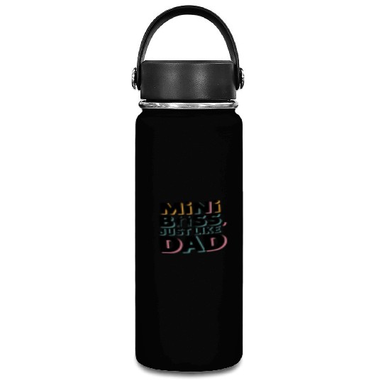 Mini Boss Just Like Dad – Father & Son Matching Vacuum Flask