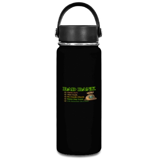 Bank Of Dad Vacuum Flask