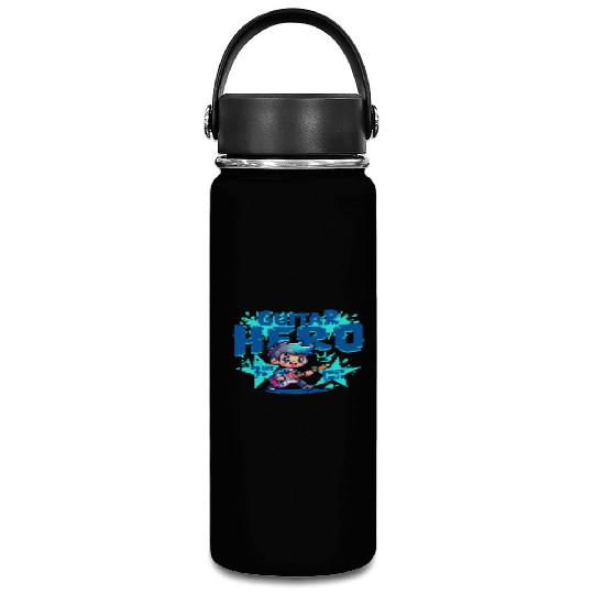 Guitar Hero Kid – Cute Rock Star Cartoon Vacuum Flask | Bor