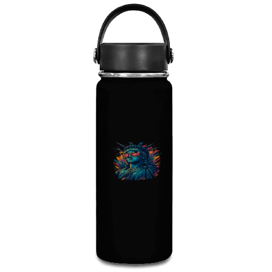 Urban Streetwear Statue of Liberty Vacuum Flask Design