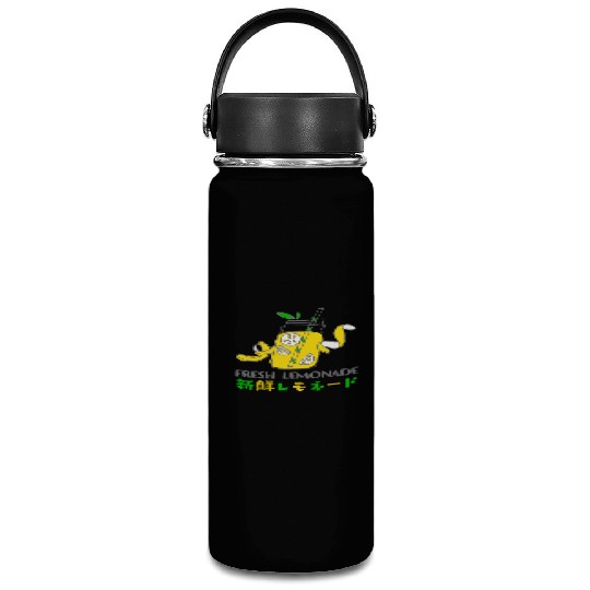 Fresh Lemonade Jar Whimsical Vacuum Flask