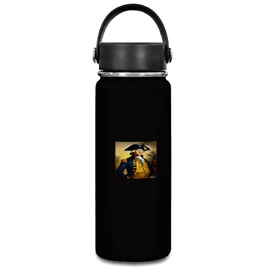 George Washington in revolutionary bttlefield a Vacuum Flask