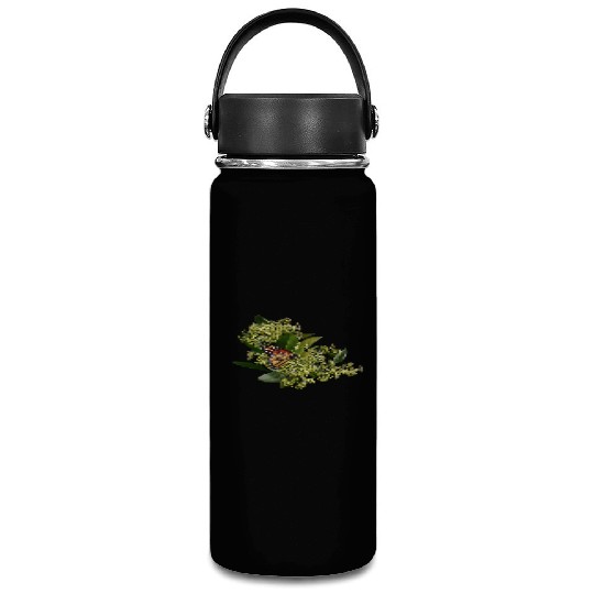 Monarch Butterfly on Euonymus Vacuum Flask