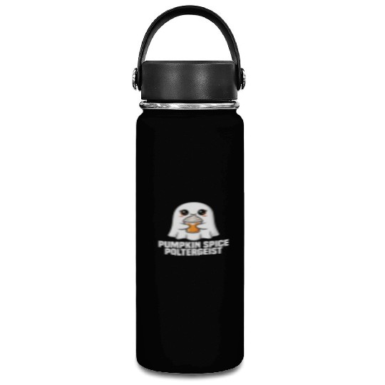 PUMPKIN SPICE POLTERGEIST - GHOST HALLOWEEN Vacuum Flask