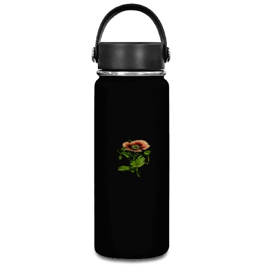Opium poppy 4 Vacuum Flask