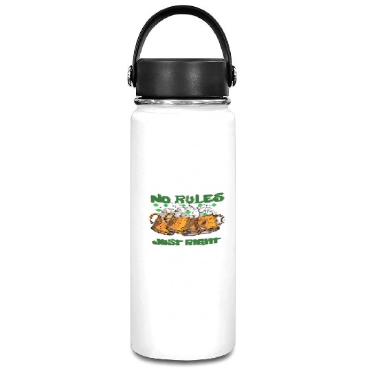 st paddy funny day, green beer Irish day Vacuum Flask