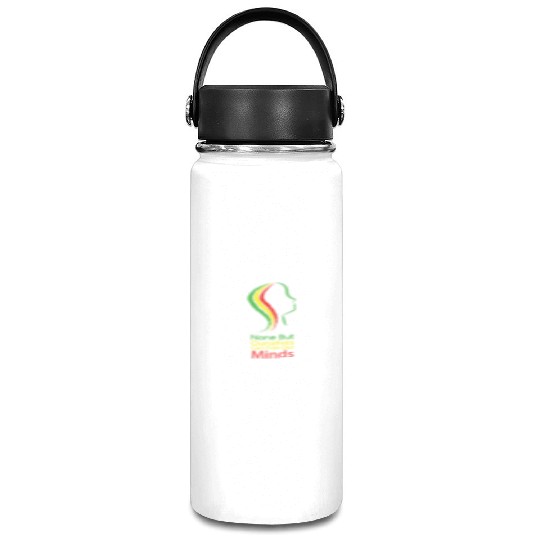 None but ourselves can free our mind - Bob Marley Vacuum Flask