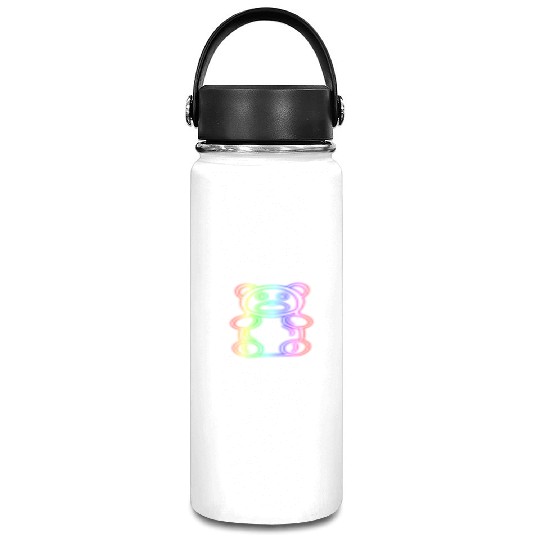 Neon Rainbow Gummy Bear Vacuum Flask