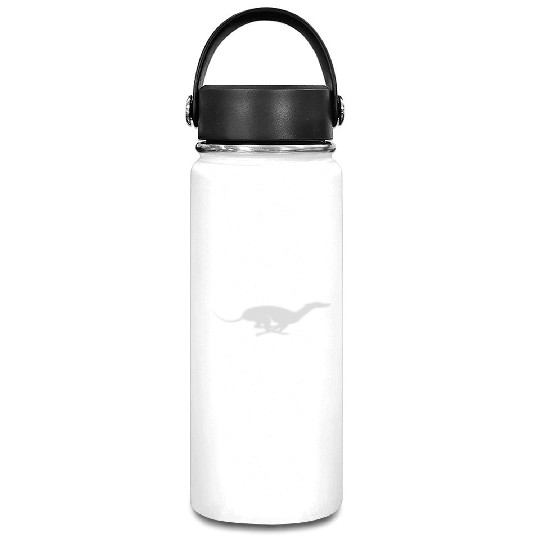 Light Grey Running Greyhound X Racer Track Dog Vacuum Flask