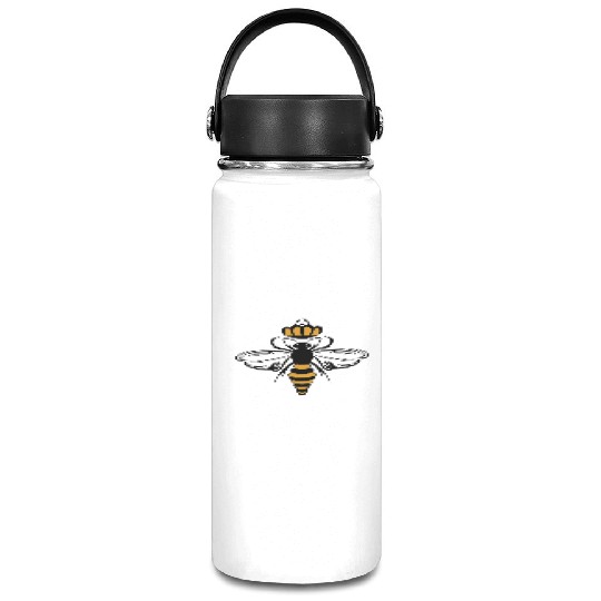 Queen Bee with Crown Motif Vacuum Flask