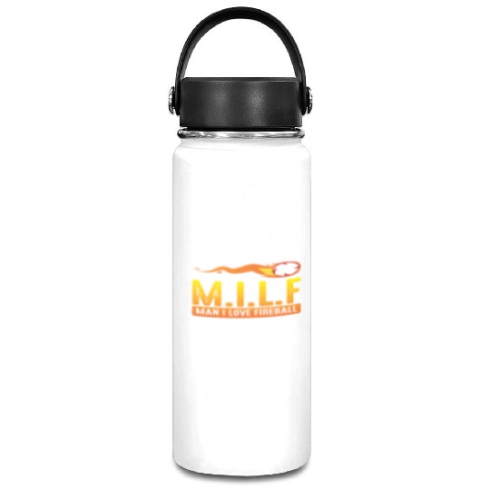 MILF Man I Love Fireball Funny ambiguous Vacuum Flask