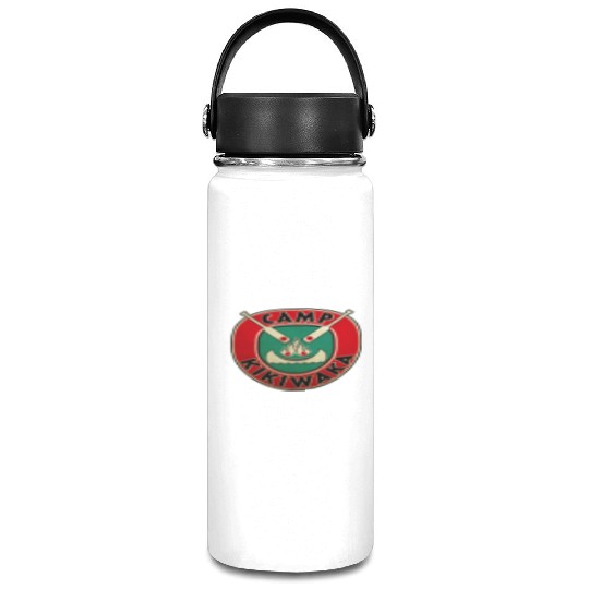 Vintage Camp Kikiwaka Logo Vacuum Flask