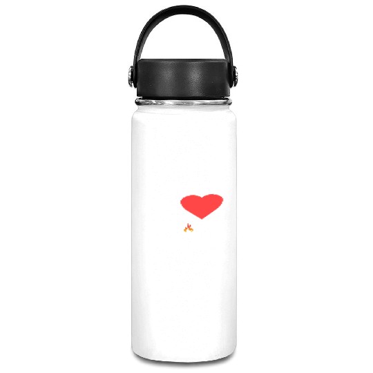 I Love Hot Dads Vacuum Flask