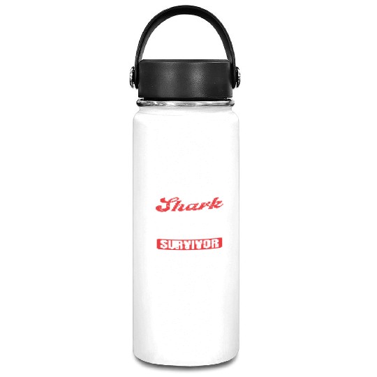Scuba Diving Shark Attack Survivor Scuba Diver Vacuum Flask